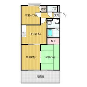 【間取り】 | ビューハイムカオルＡ