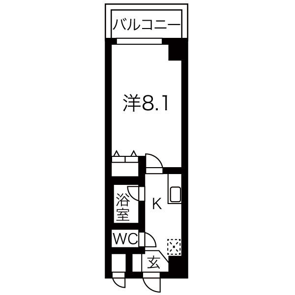 ヒルズ新栄3号館の間取り