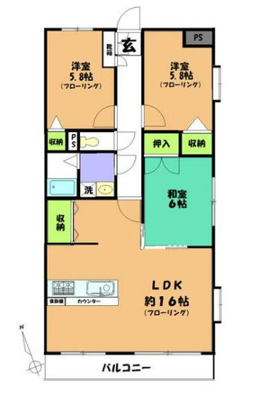 【間取り】 | ターンドール