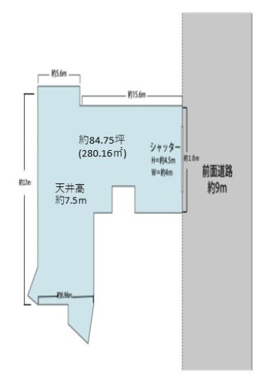 稲荷２丁目倉庫の間取り
