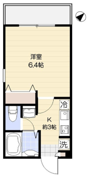 豊島区上池袋２丁目のアパートの間取り