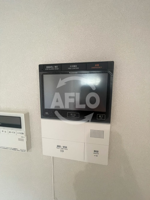 京町堀ビューアパートメントのセキュリティ|京町堀ビューアパートメント　モニター付きインターホン