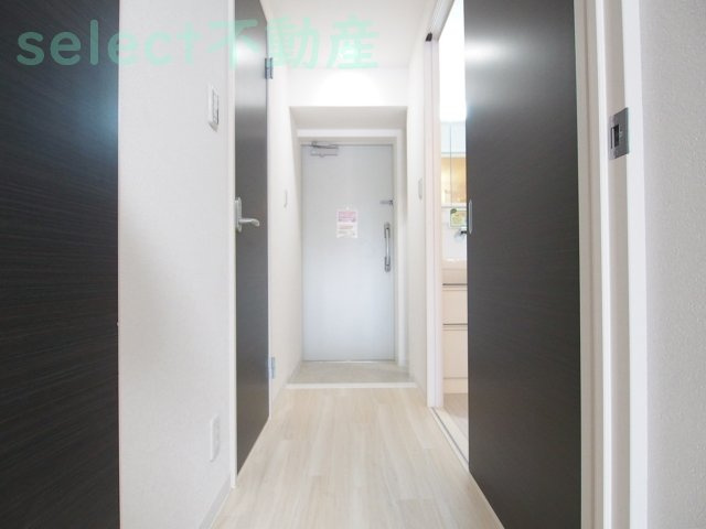 Wコート城西の玄関