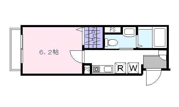 シャーリーメゾンの間取り|間取りです。