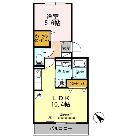 【間取り】 | アプリコットハウス　A棟