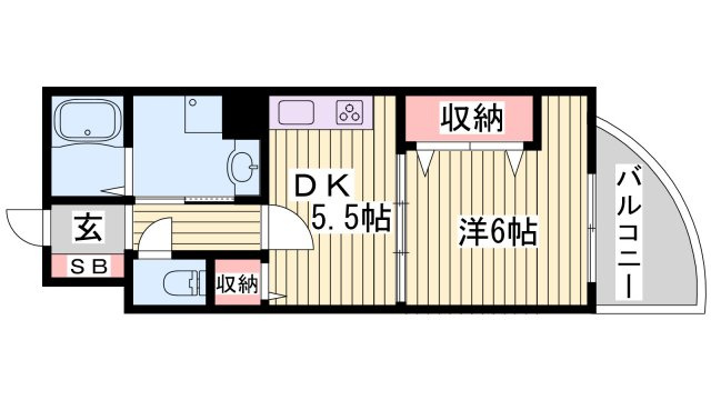 ブルーラグーンの間取り
