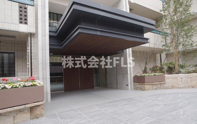 港区赤坂７丁目の賃貸マンションのエントランス