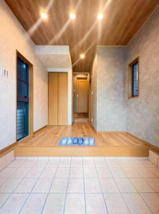 淀川区三津屋南３丁目　中古戸建の玄関|毎日通る玄関はこちらです