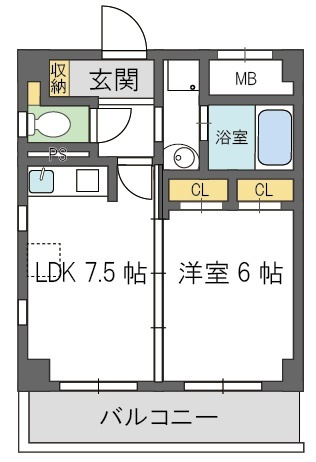 ＴＳカーサＳＥＣＯＮＤＯの間取り
