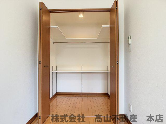 宗像市名残の賃貸マンションの収納