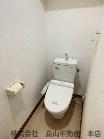 宗像市名残の賃貸マンションのトイレ