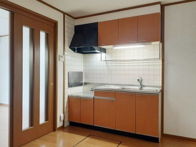 ドミール柏原のキッチン