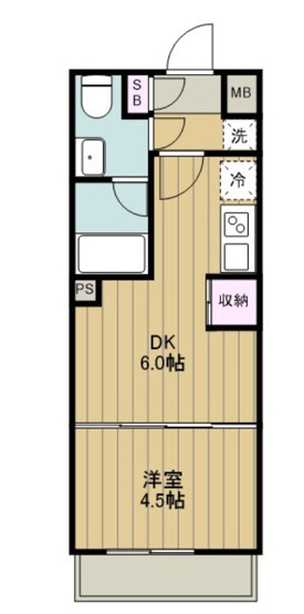 【間取り】 | パークキューブ大森山王