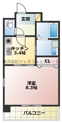 ALCYONEの間取り