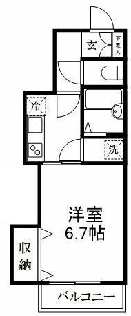 ポルトリガトの間取り|間取りです。