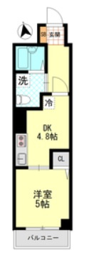 ニックハイム大森海岸の間取り|間取り