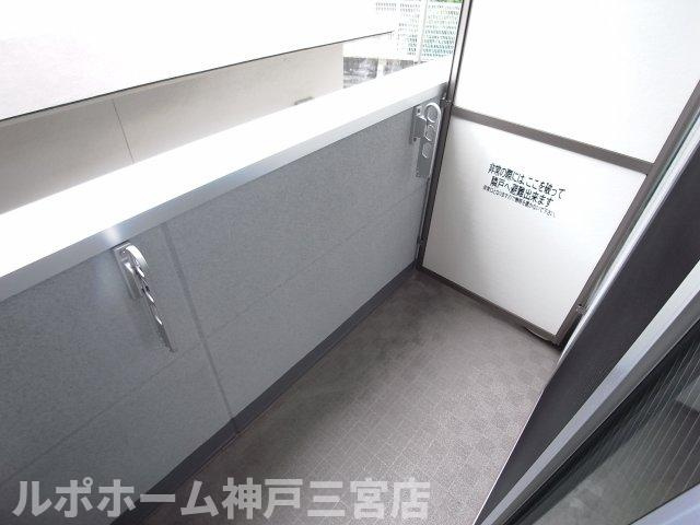 サンクラッソ神戸山手のバルコニー