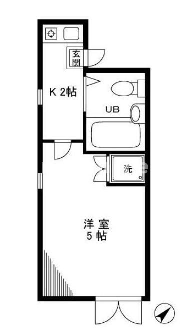 シャンテ三ノ輪の間取り