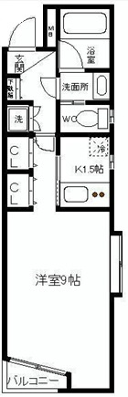 【間取り】 | ミルフィーユ恵比寿