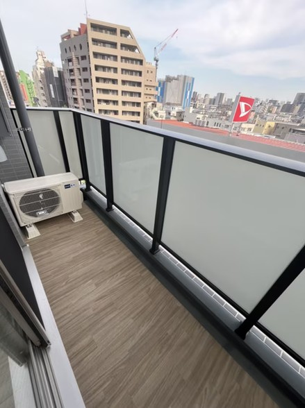 アルコバレーノ亀戸のバルコニー
