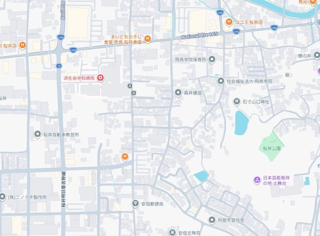 ●桜井市阿部　第5期　新築一戸建ての地図
