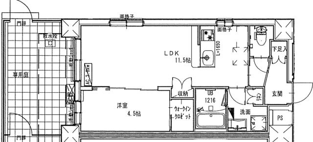 コントレイルの間取り
