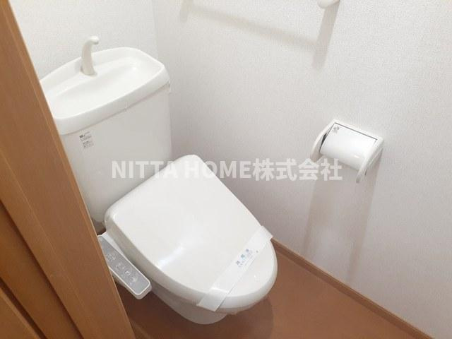 メゾン パストラル Bのトイレ|温水洗浄便座のトイレです◎