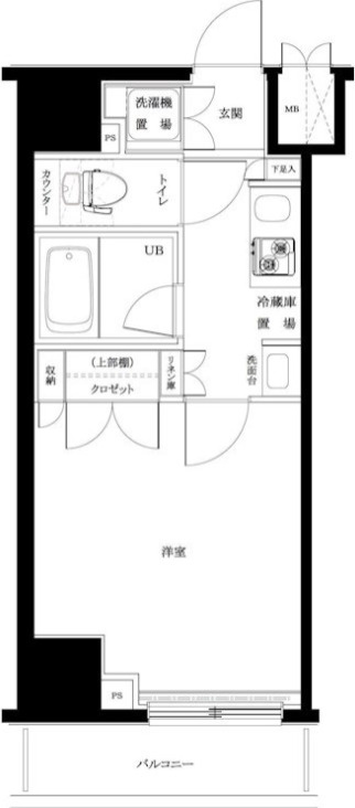 ルーブル板橋区役所前の間取り