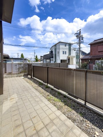 港区名四町戸建のバルコニー