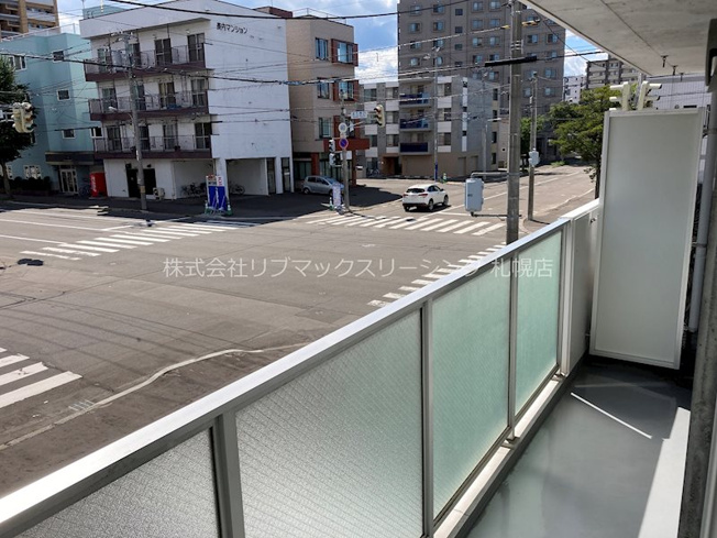 【バルコニー】リベルタ北円山