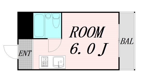 メゾンドスラン　仲介手数料無料の間取り