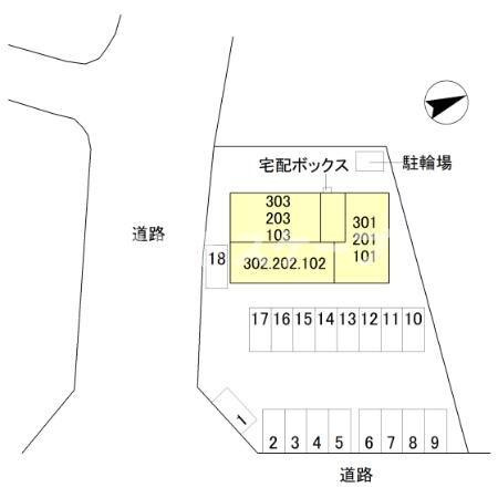 D-Gran下之城の区画図|高崎、前橋のお部屋探しはエンドスケープまで！お客様の理想お聞かせ下さい♪