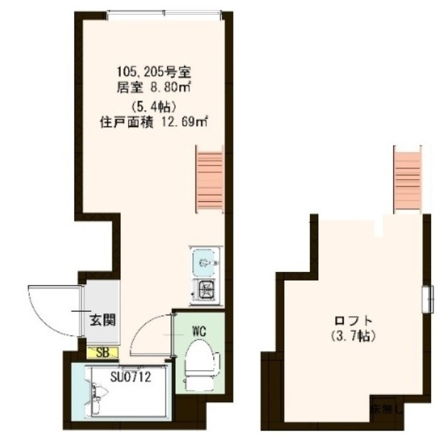 ブリリアント大原の間取り