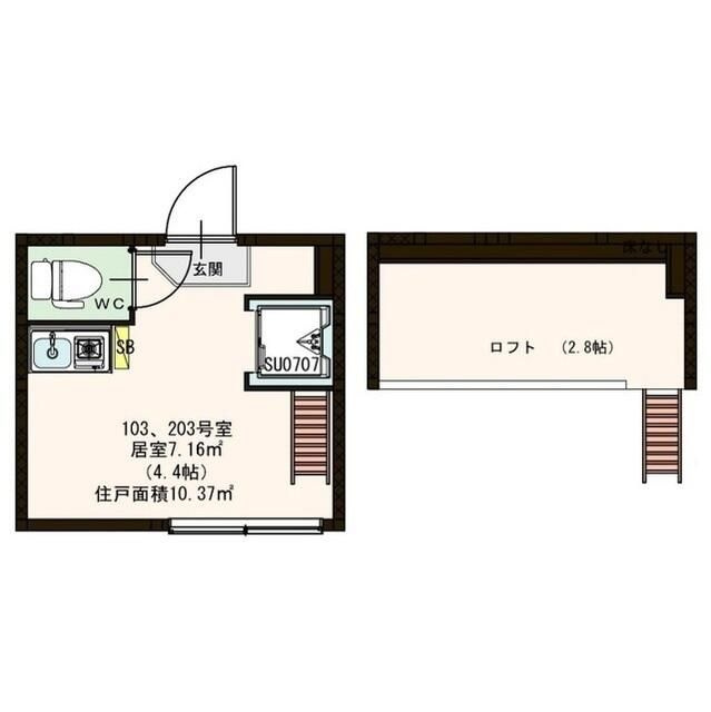 ＧＬＡＮＺ大塚の間取り