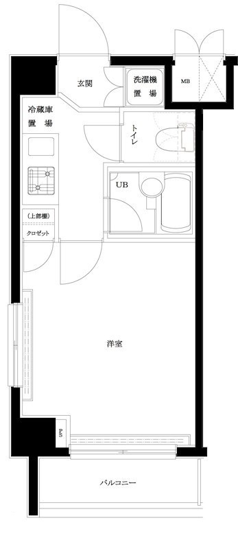 ルーブル大森伍番館 の間取り|間取りです。