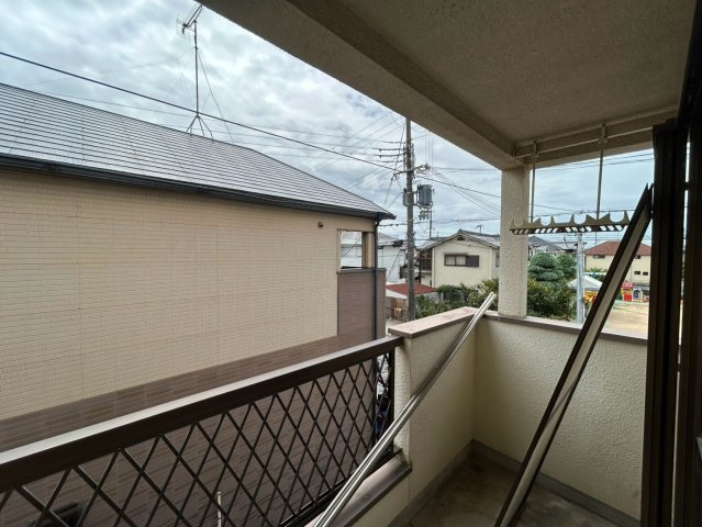 加古川町大野貸家のバルコニー