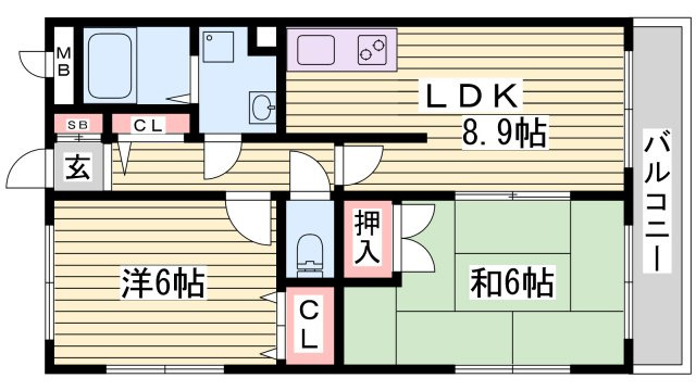 エランドールの間取り
