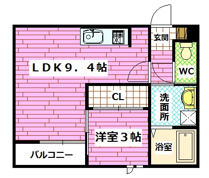 GRANDTIC R.I青崎の間取り