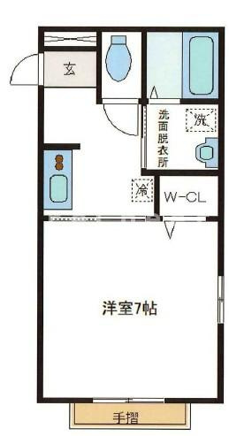 ソレイユの間取り