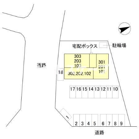 D-Gran下之城の区画図|高崎、前橋のお部屋探しはエンドスケープまで！お客様の理想お聞かせ下さい♪