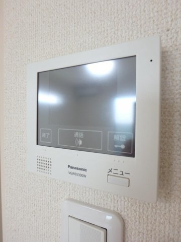 フジパレス湯里Ⅴ番館のセキュリティ|フジパレス湯里Ⅴ番館　モニター付きインターホン