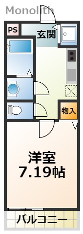 メナメゾン日根野の間取り