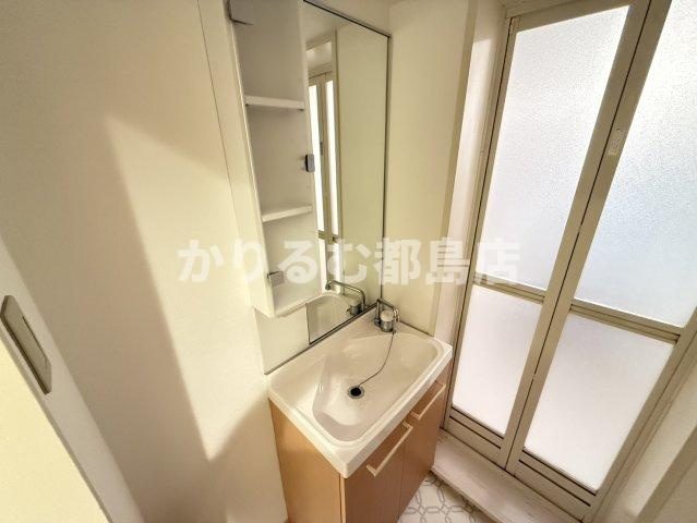 マンション武蔵の洗面所