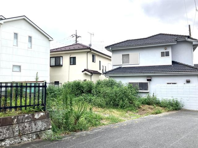 鶴ヶ島市鶴ヶ丘GarageHouse　新築戸建の前面道路含む現地写真