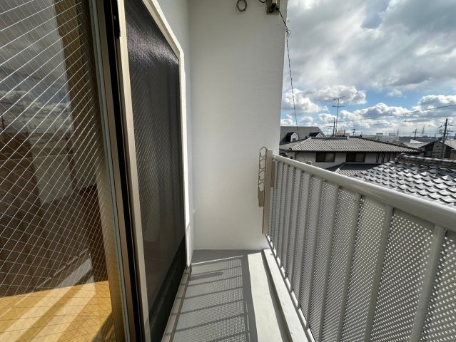田村マンションのバルコニー