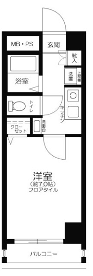 【間取り】 | ライオンズマンション三鷹第七