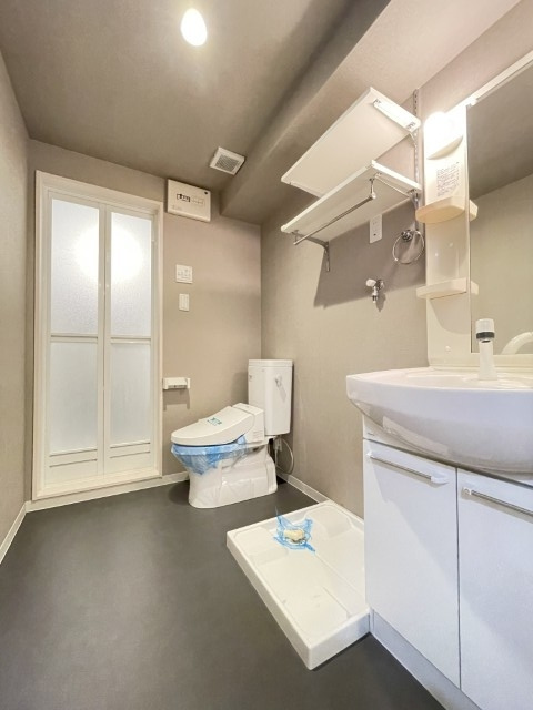 熊本市中央区島崎１丁目のアパートのトイレ|コンパクトで使いやすいトイレです