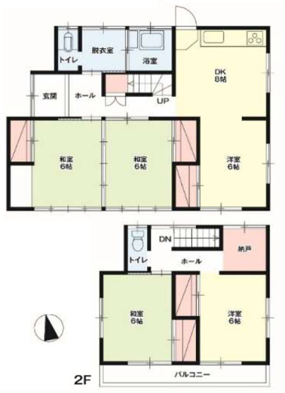 【間取り】 | 中古戸建　KEM福島市町庭坂1期