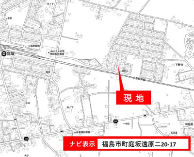 【地図】 | 中古戸建　KEM福島市町庭坂1期