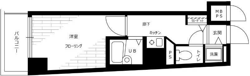 ステージファースト目白の間取り|間取りです。